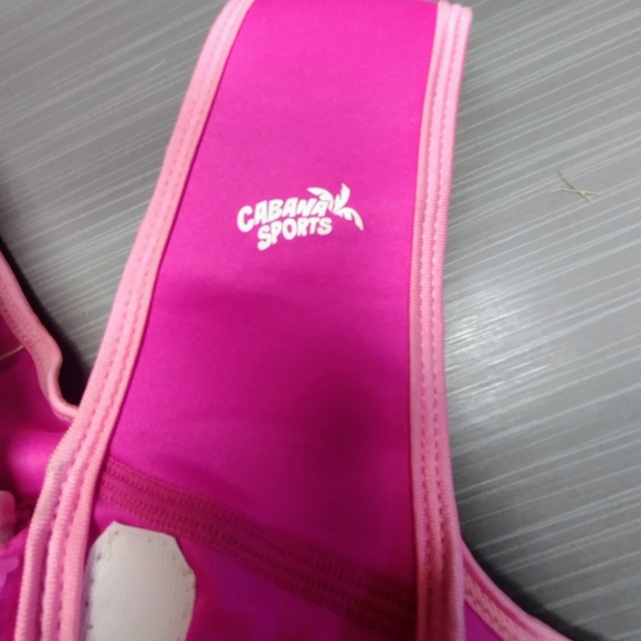 Cabana Sports Child's Trainer Swim Vest Size Small Age 3-4 w/Zippered Front - Picture 11 of 12